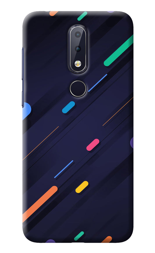 Abstract Design Nokia 6.1 plus Back Cover