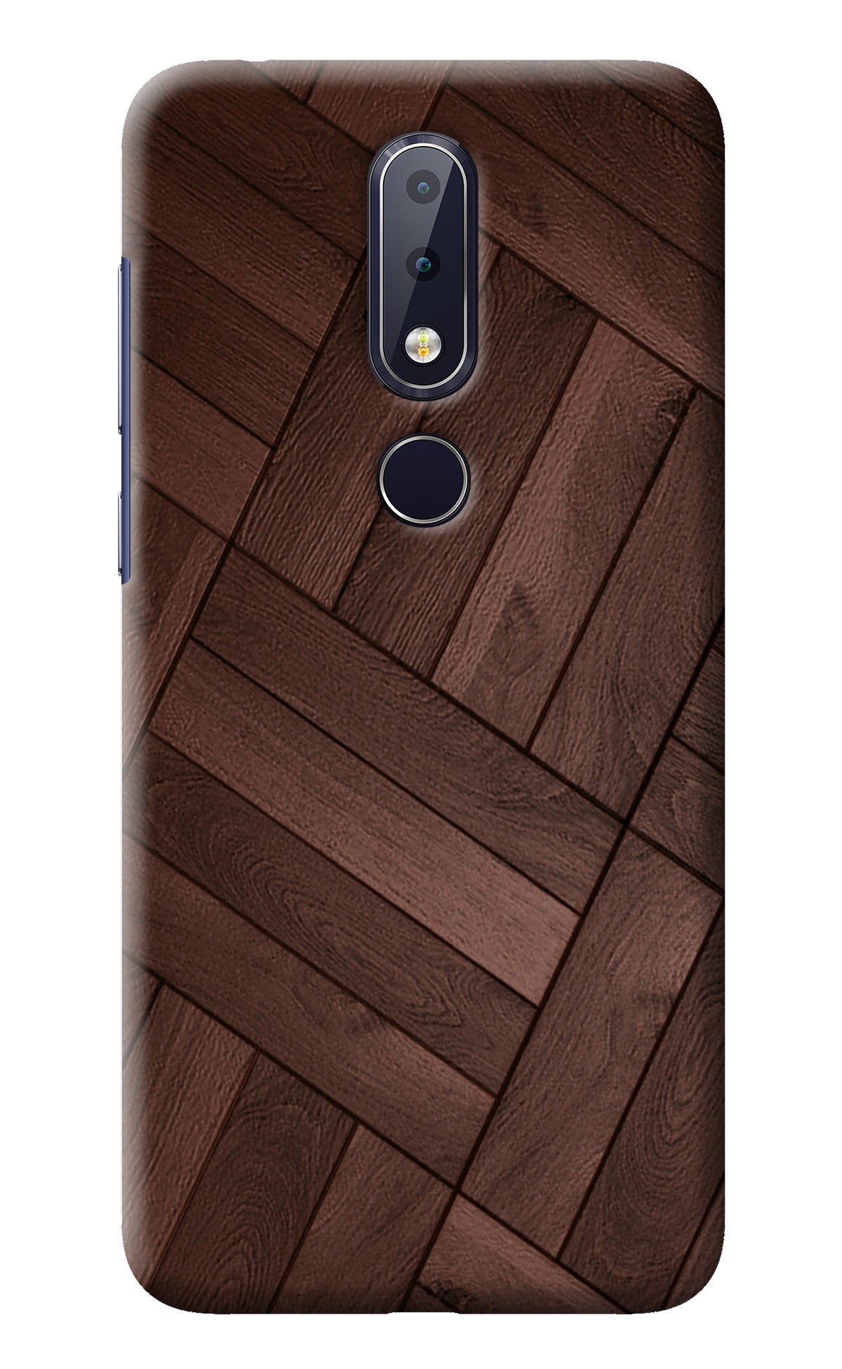 Wooden Texture Design Nokia 6.1 plus Back Cover