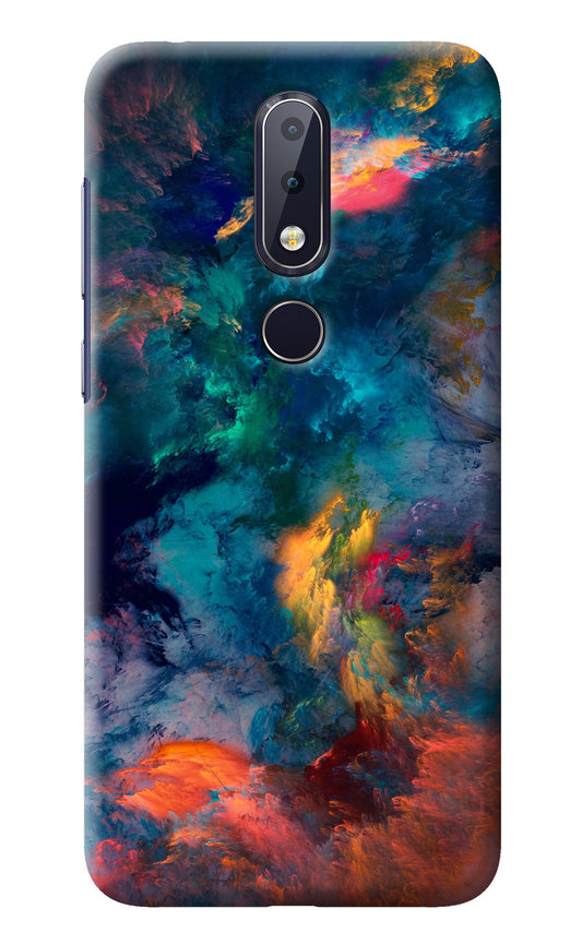 Artwork Paint Nokia 6.1 plus Back Cover