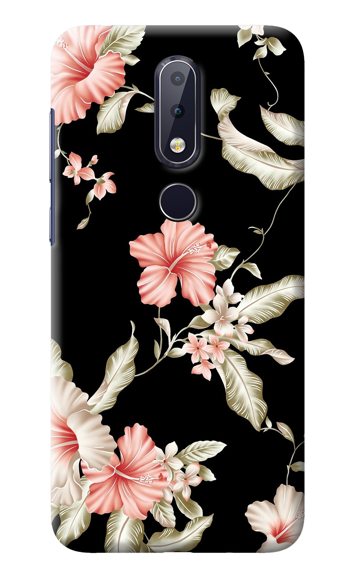 Flowers Nokia 6.1 plus Back Cover