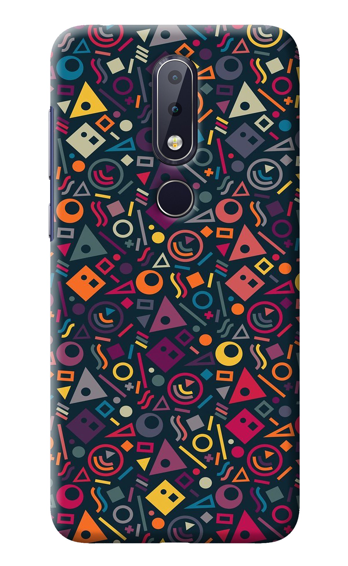 Geometric Abstract Nokia 6.1 plus Back Cover