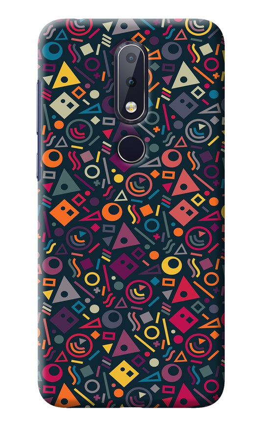 Geometric Abstract Nokia 6.1 plus Back Cover