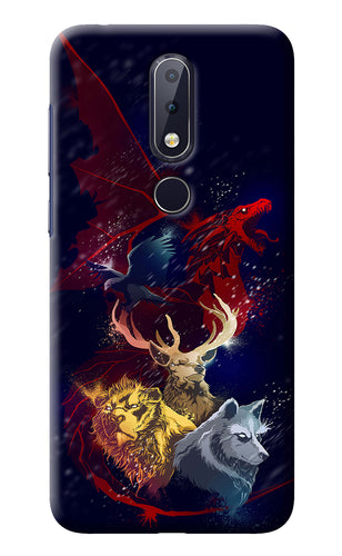 Game Of Thrones Nokia 6.1 plus Back Cover