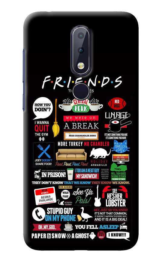 FRIENDS Nokia 6.1 plus Back Cover