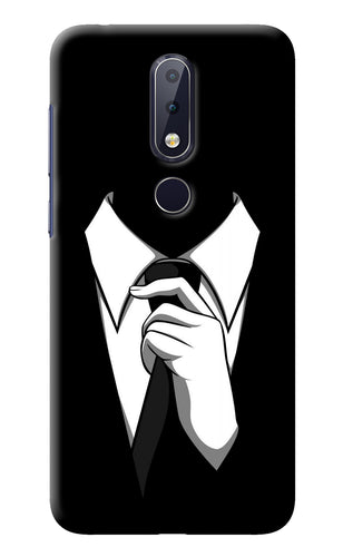 Black Tie Nokia 6.1 plus Back Cover