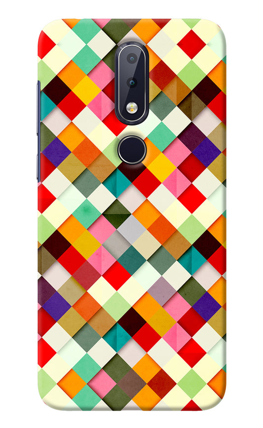 Geometric Abstract Colorful Nokia 6.1 plus Back Cover