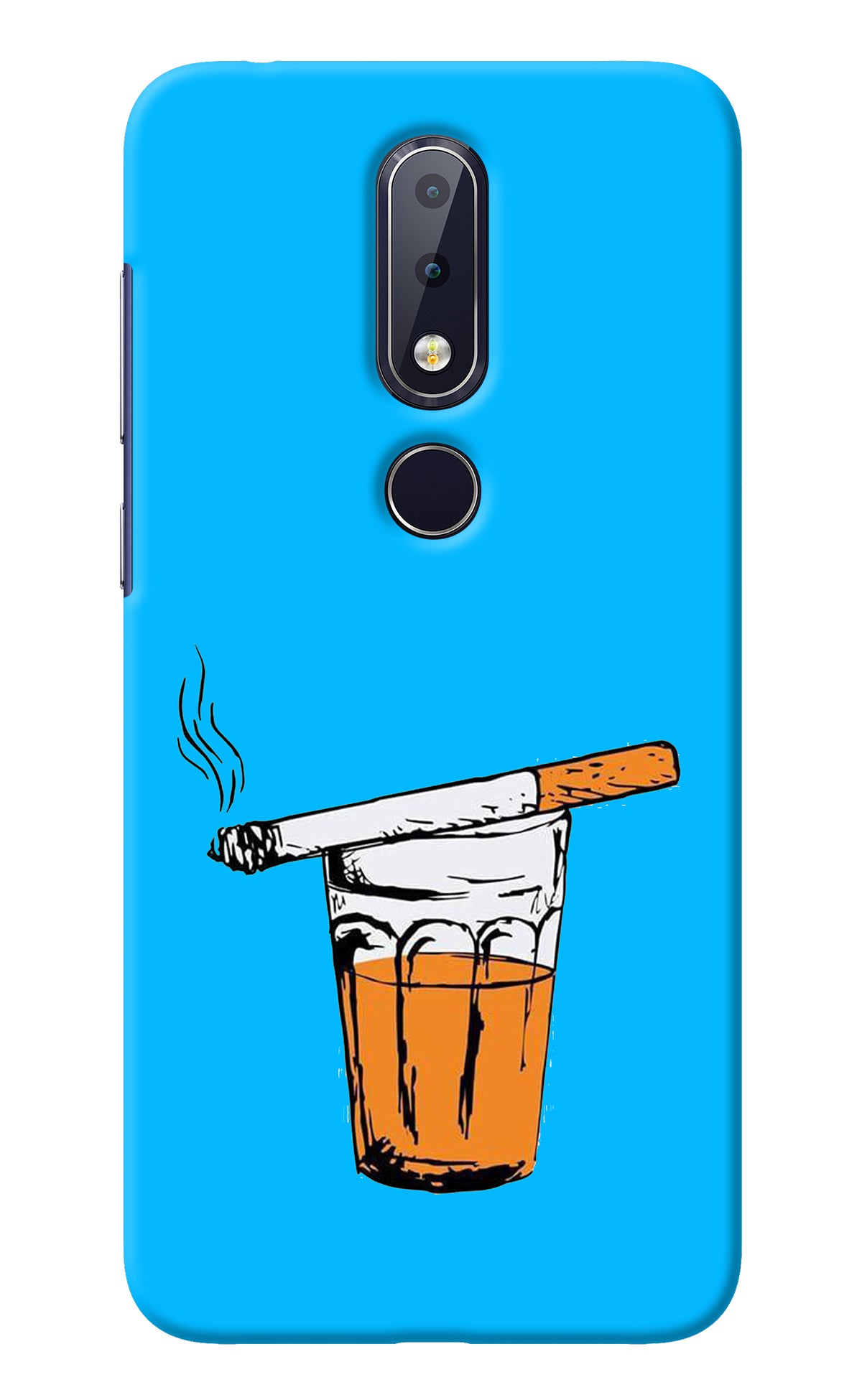 Chai Sutta Nokia 6.1 plus Back Cover