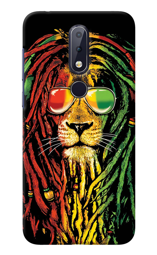 Rasta Lion Nokia 6.1 plus Back Cover