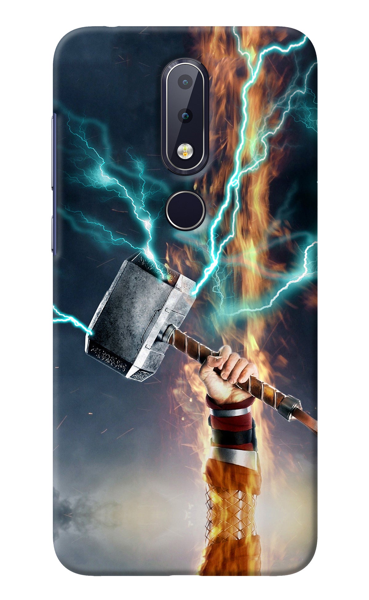 Thor Hammer Mjolnir Nokia 6.1 plus Back Cover