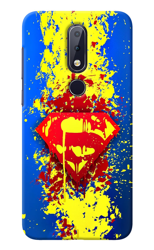 Superman logo Nokia 6.1 plus Back Cover