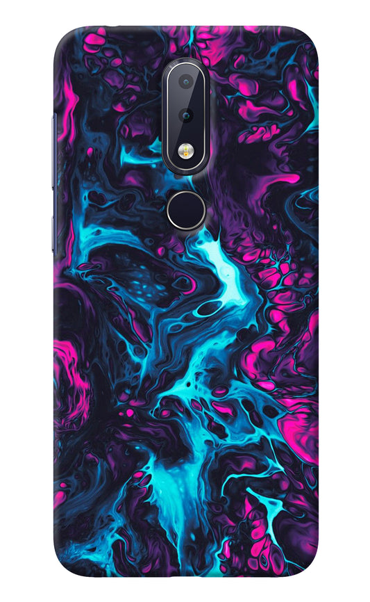 Abstract Nokia 6.1 plus Back Cover