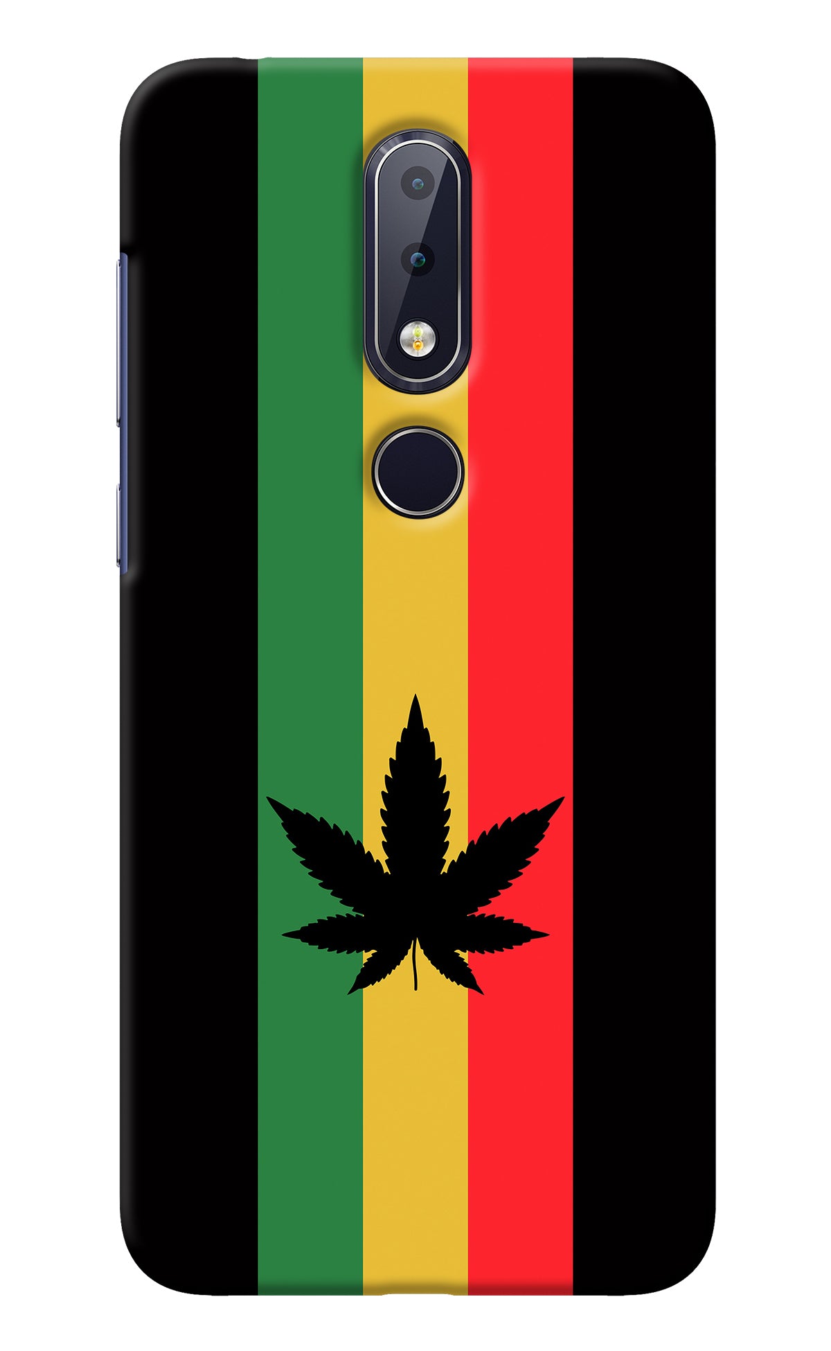 Weed Flag Nokia 6.1 plus Back Cover