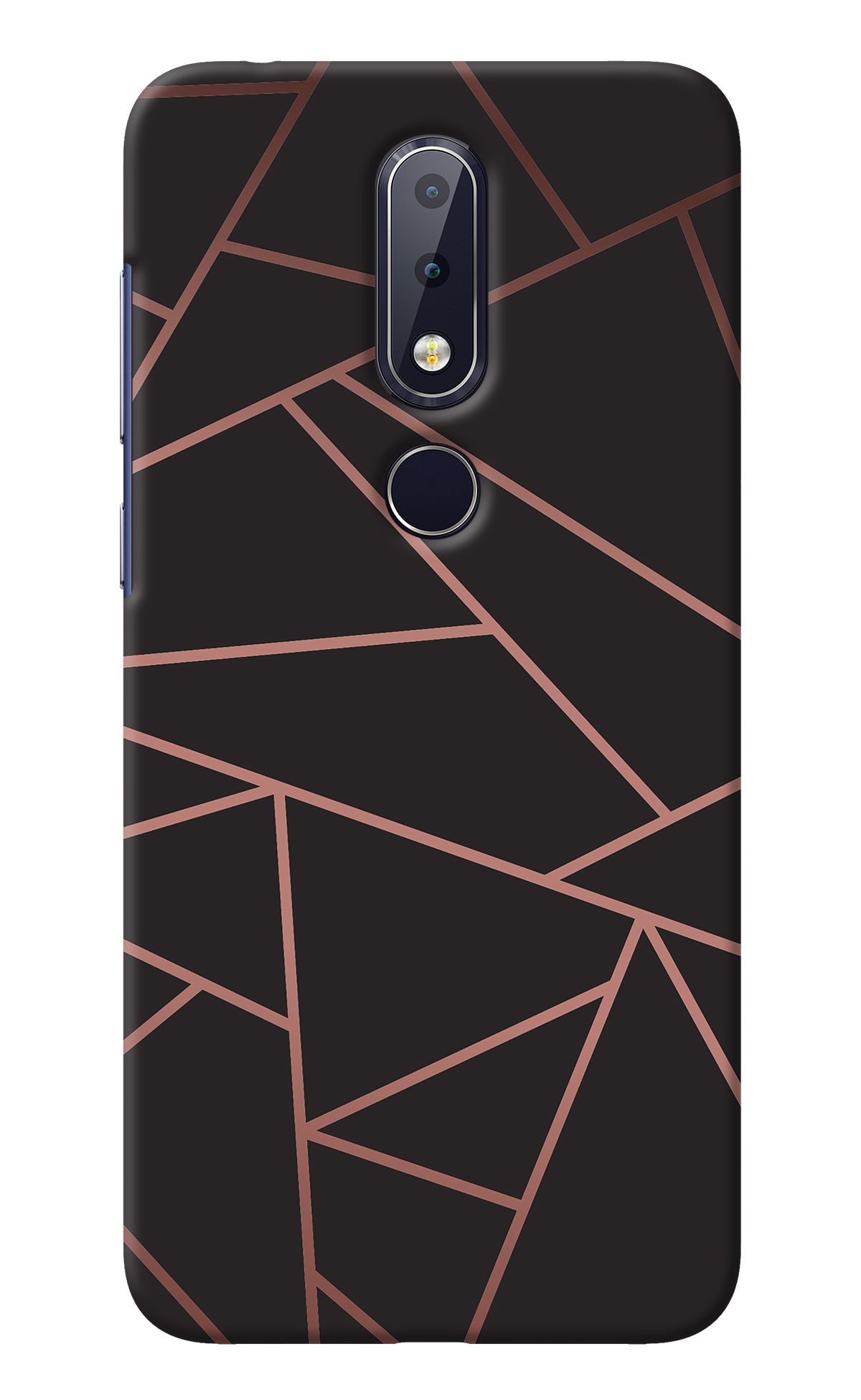 Geometric Pattern Nokia 6.1 plus Back Cover