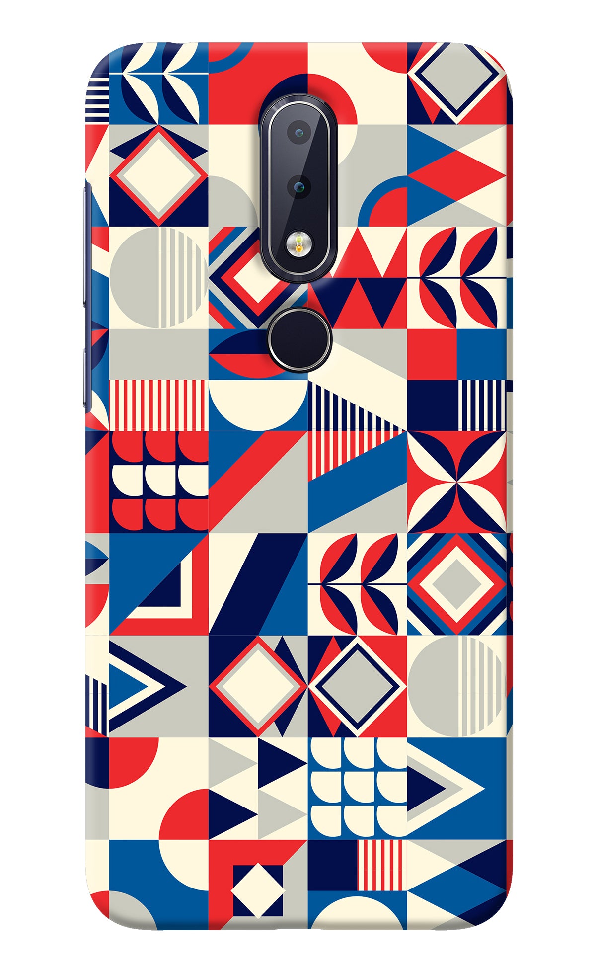 Colorful Pattern Nokia 6.1 plus Back Cover