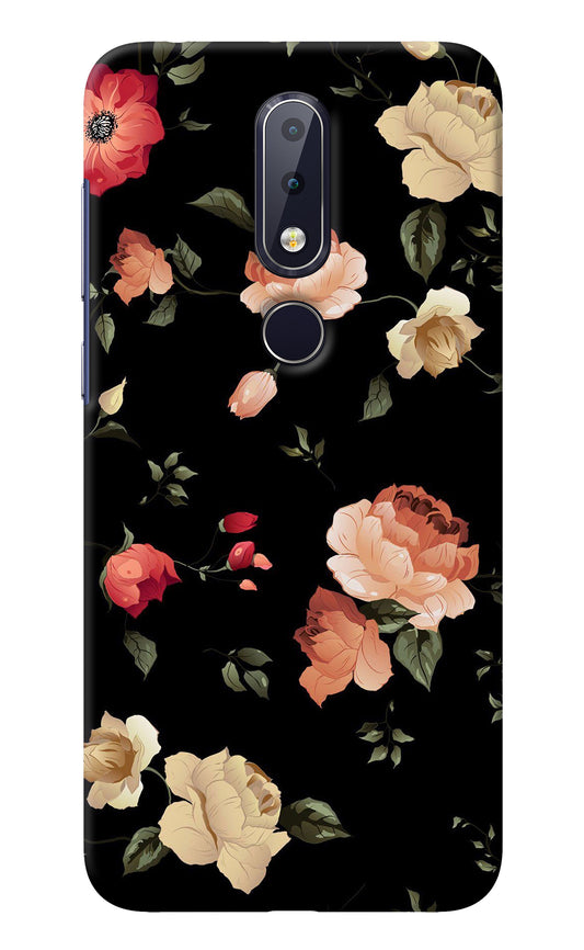 Flowers Nokia 6.1 plus Back Cover