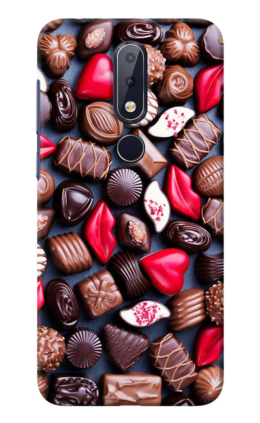 Chocolates Nokia 6.1 plus Back Cover