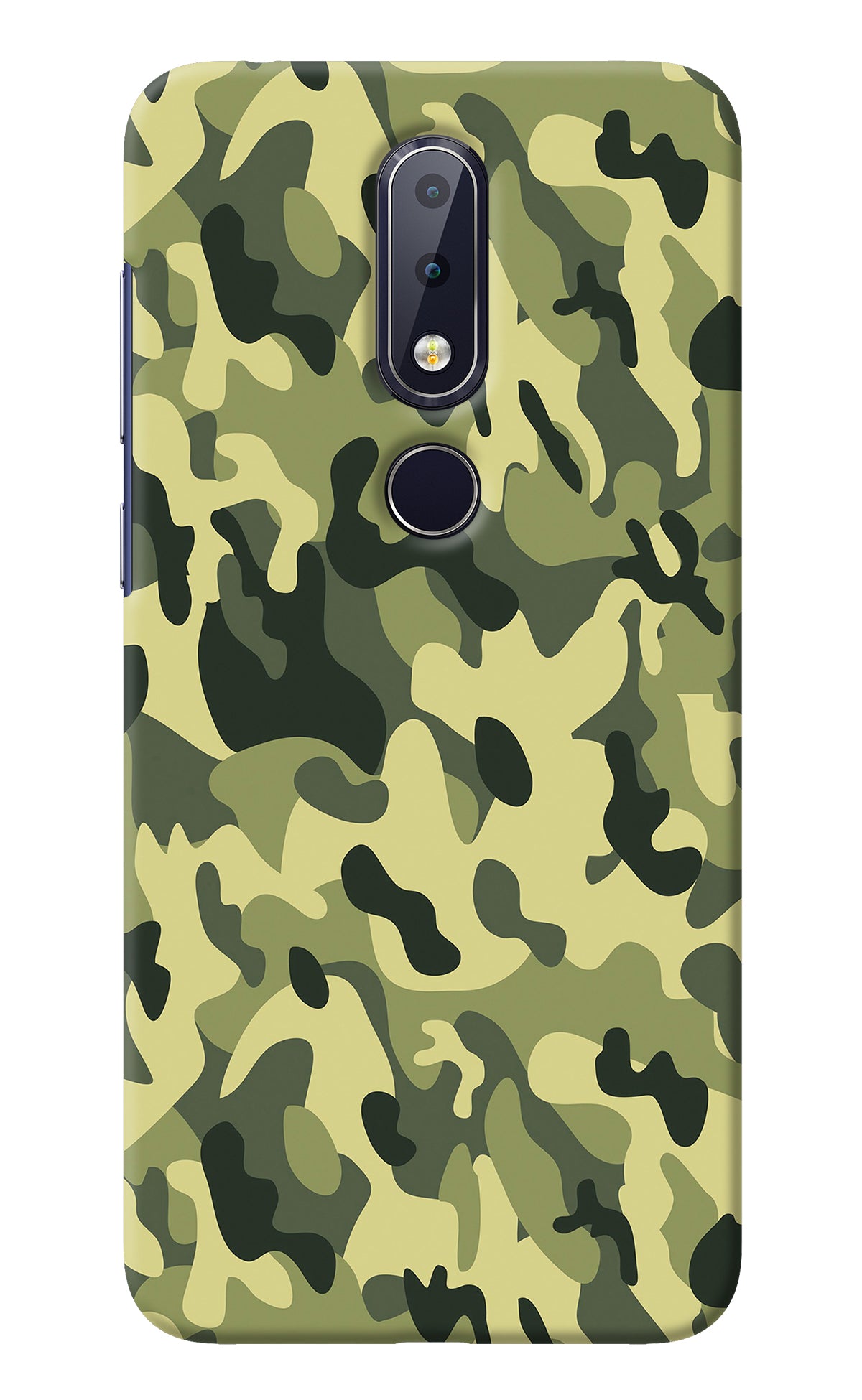 Camouflage Nokia 6.1 plus Back Cover