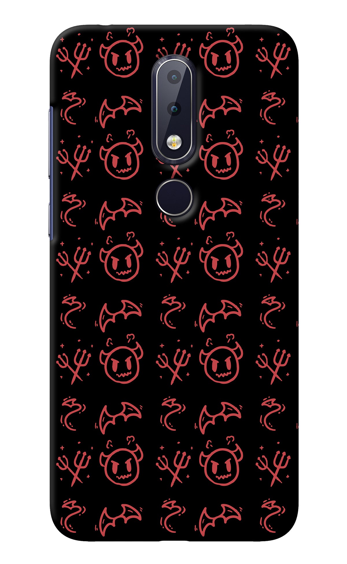 Devil Nokia 6.1 plus Back Cover