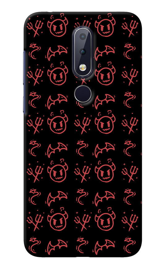 Devil Nokia 6.1 plus Back Cover