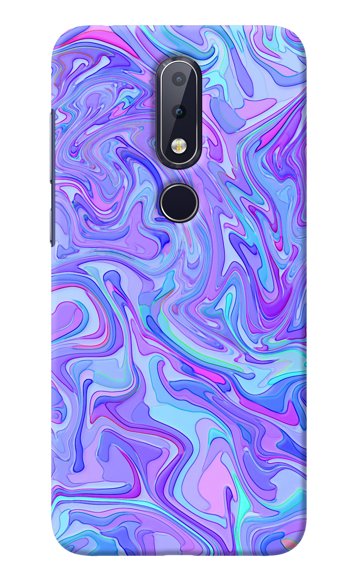 Glitter Nokia 6.1 plus Back Cover