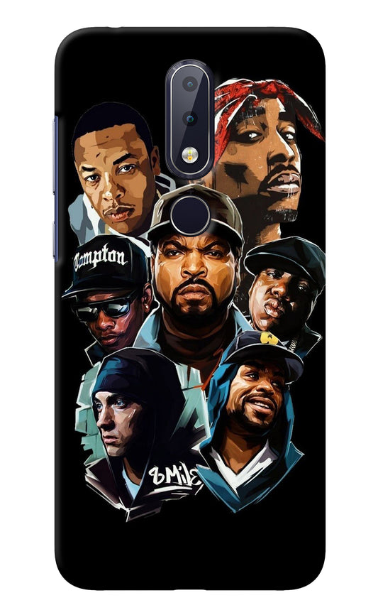 Rappers Nokia 6.1 plus Back Cover