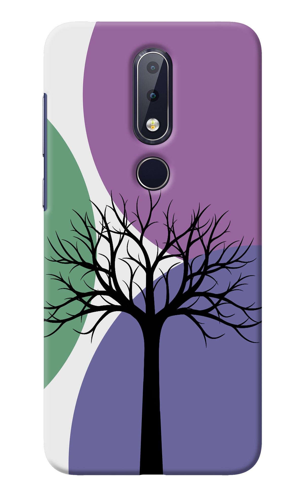 Tree Art Nokia 6.1 plus Back Cover