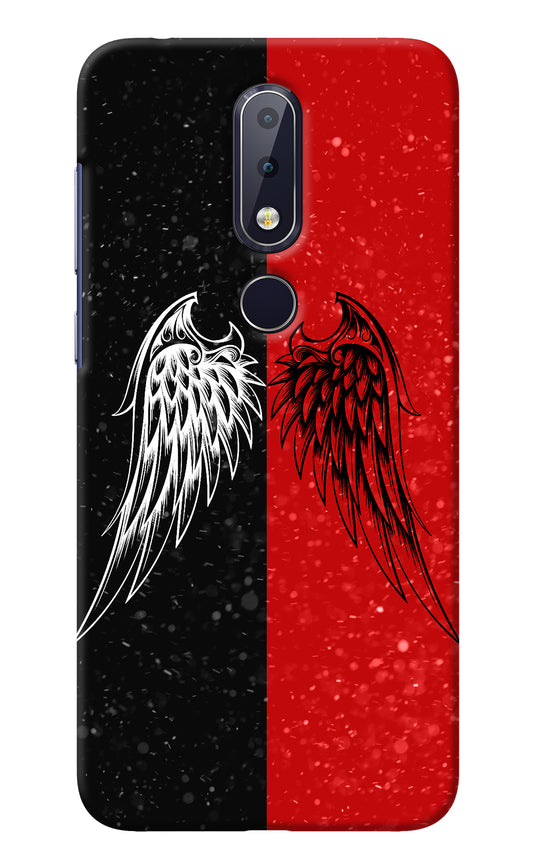 Wings Nokia 6.1 plus Back Cover