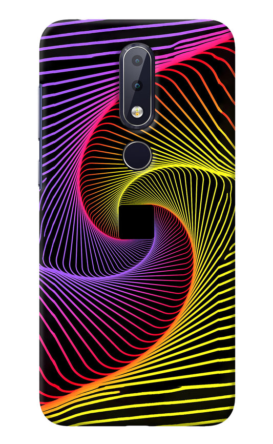 Colorful Strings Nokia 6.1 plus Back Cover