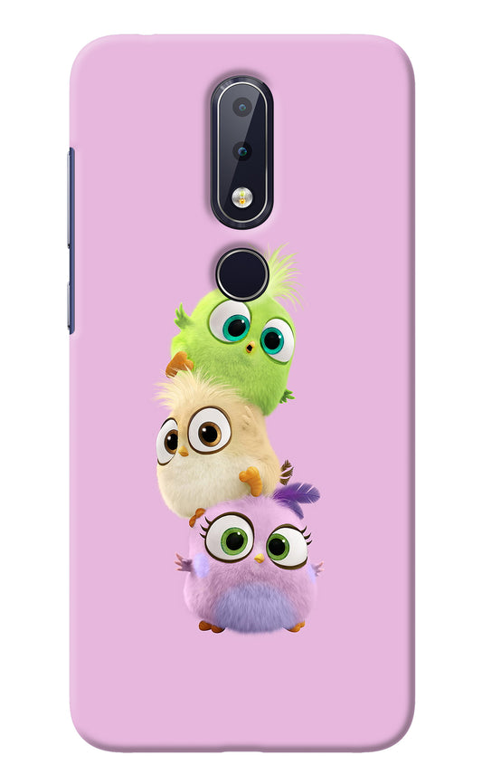 Cute Little Birds Nokia 6.1 plus Back Cover