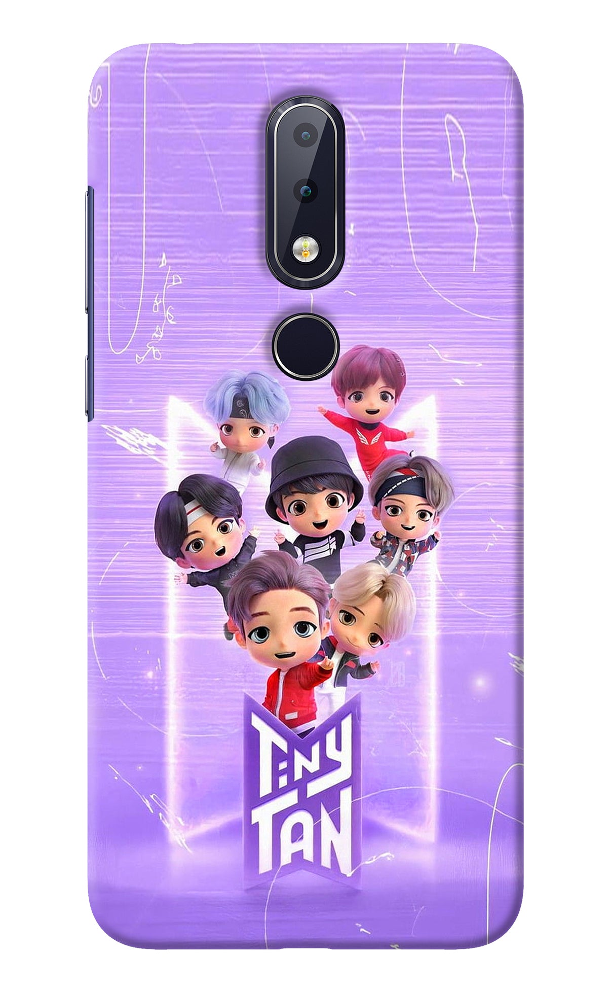 BTS Tiny Tan Nokia 6.1 plus Back Cover