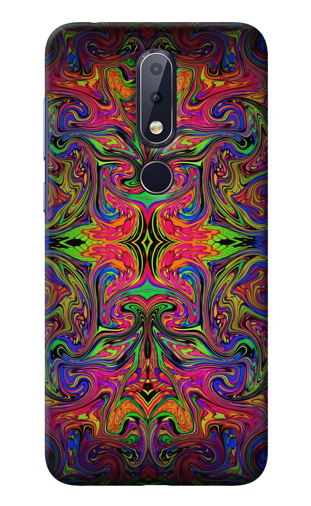 Psychedelic Art Nokia 6.1 plus Back Cover