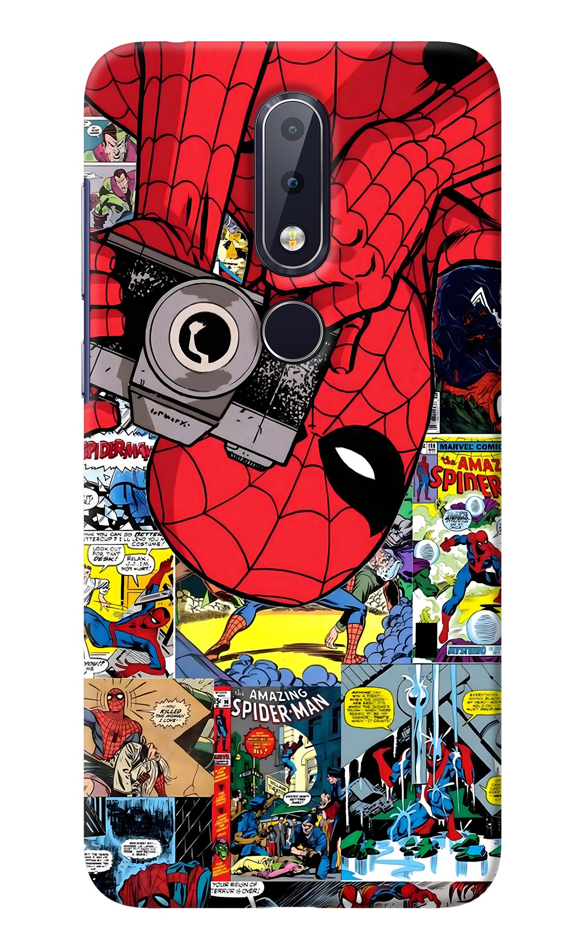 Spider Man Nokia 6.1 plus Back Cover