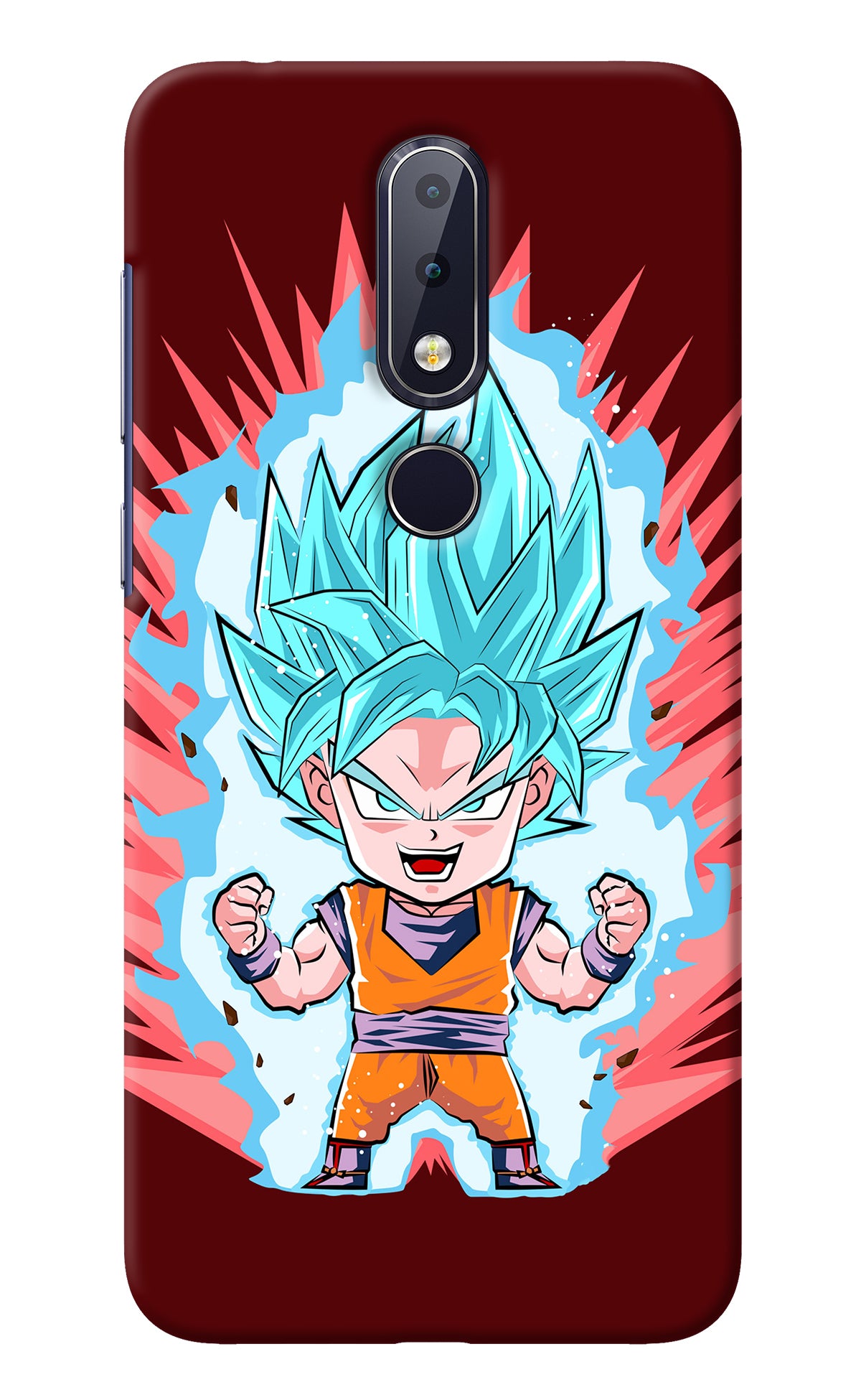 Goku Little Nokia 6.1 plus Back Cover