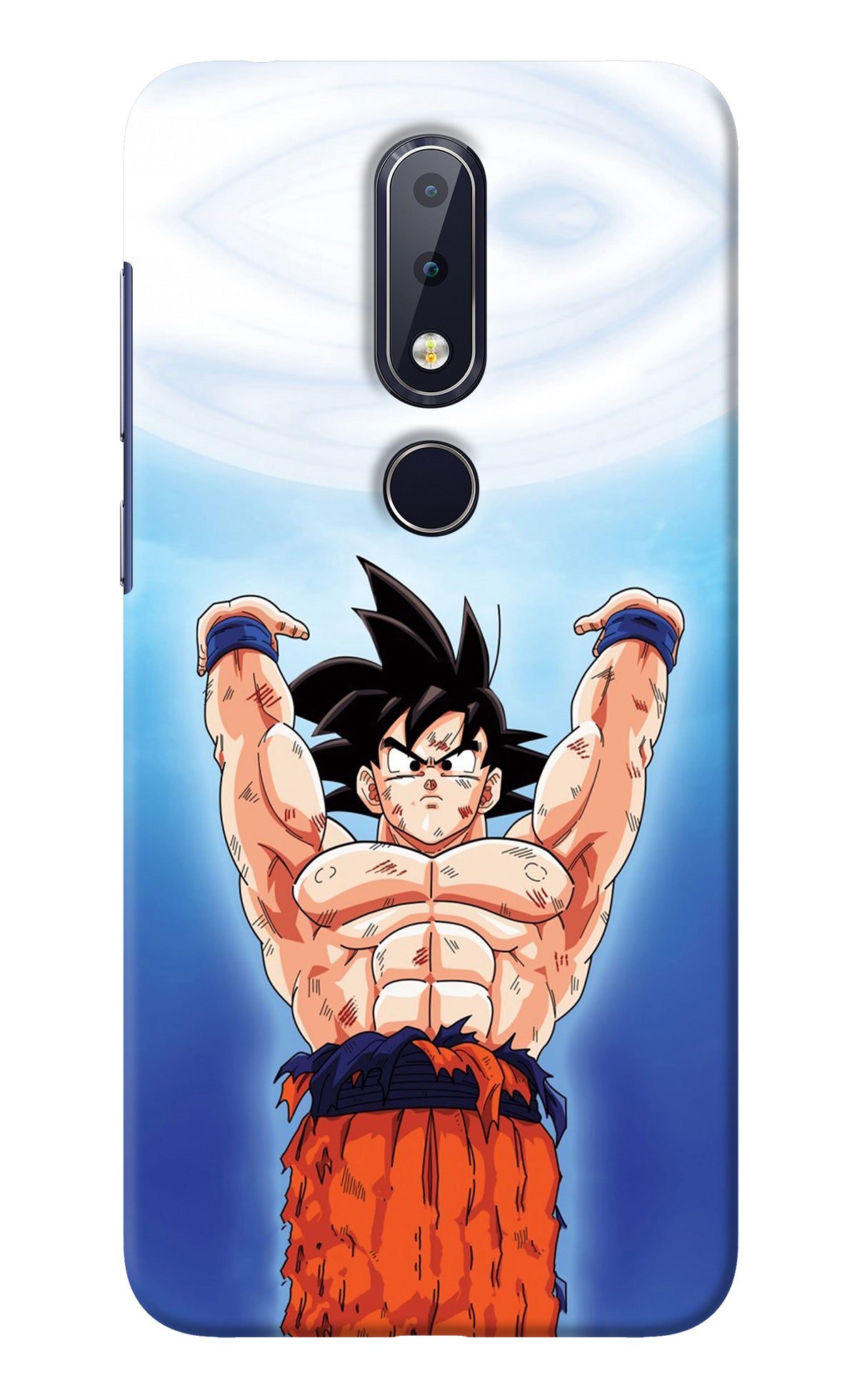 Goku Power Nokia 6.1 plus Back Cover