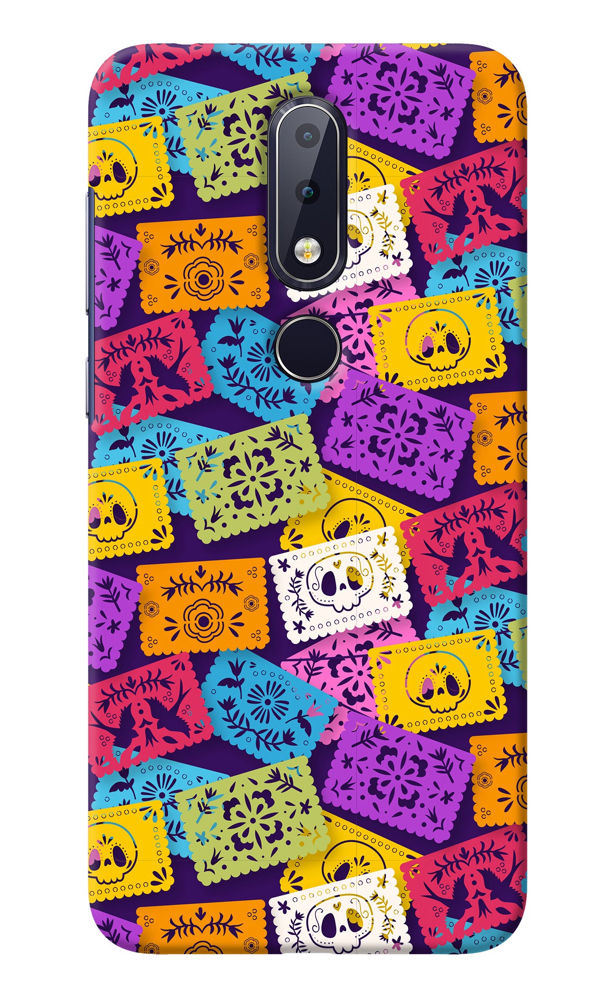 Mexican Pattern Nokia 6.1 plus Back Cover