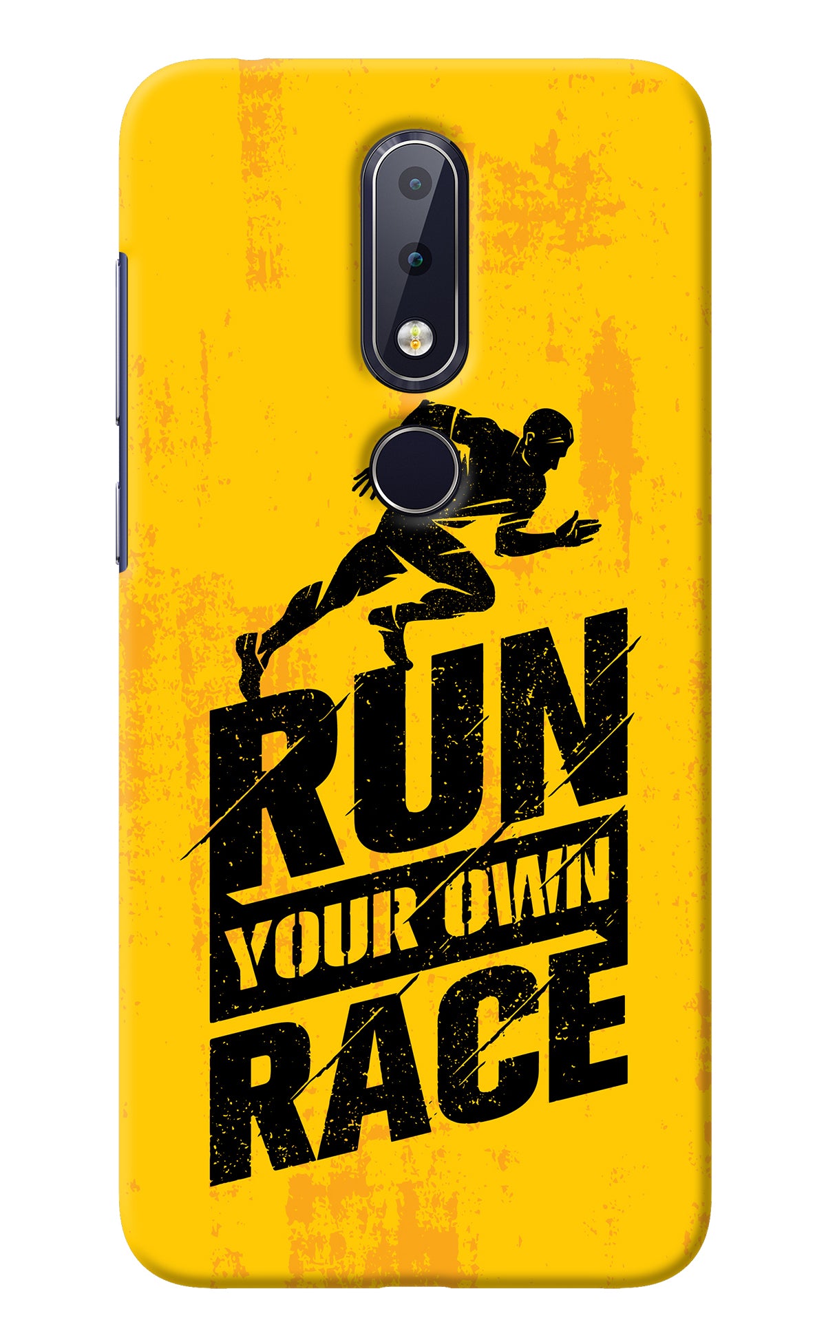 Run Your Own Race Nokia 6.1 plus Back Cover