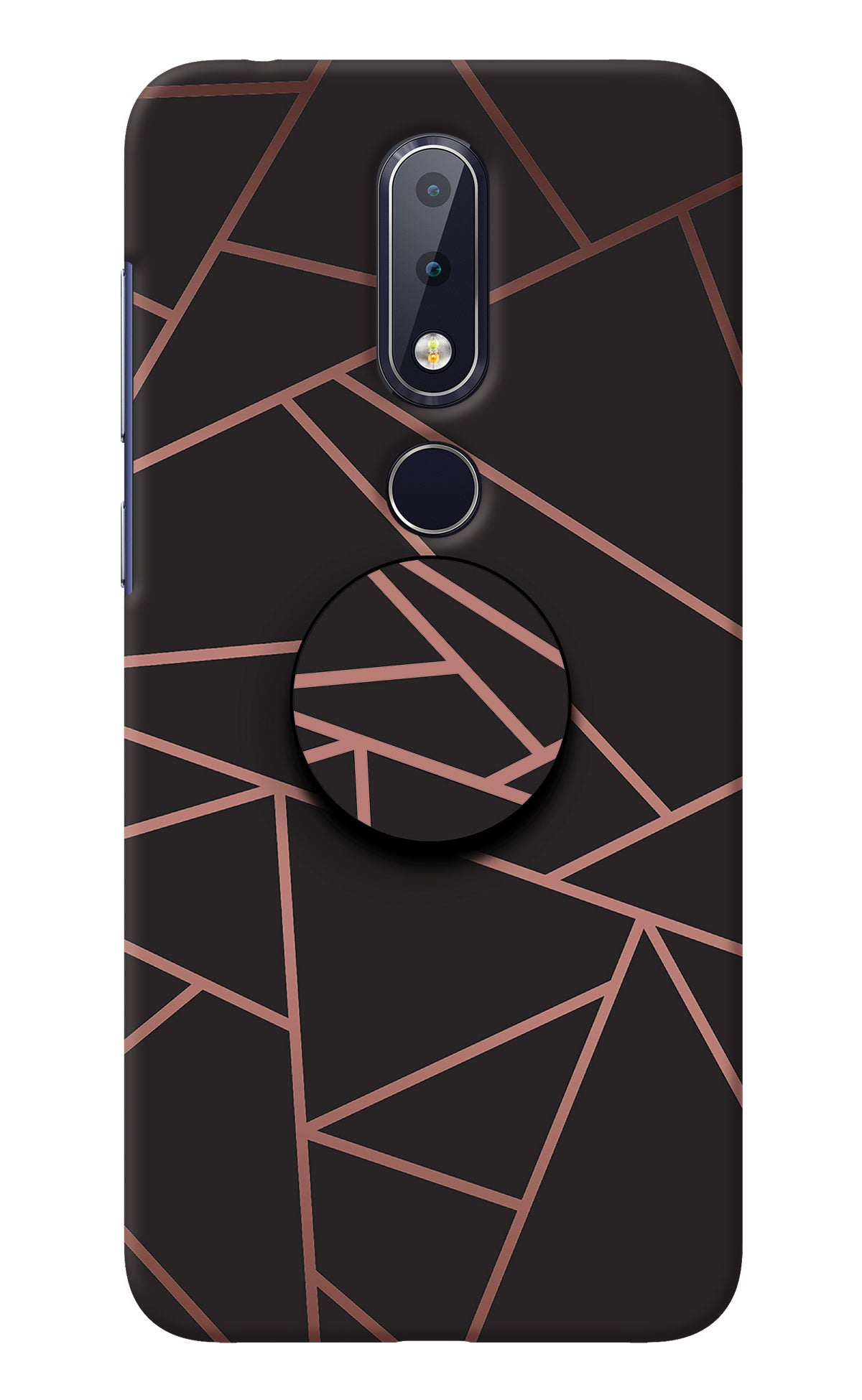 Geometric Pattern Nokia 6.1 plus Pop Case