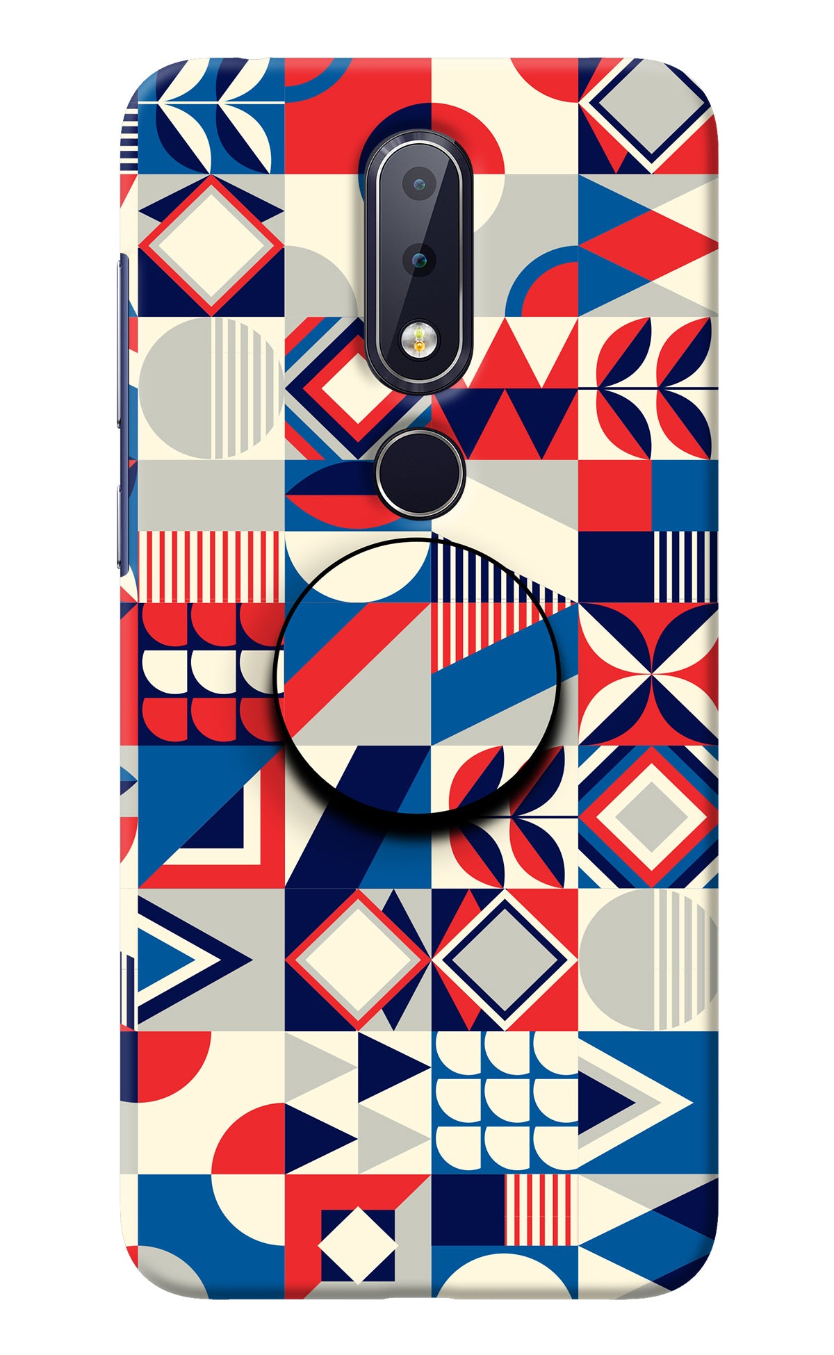 Colorful Pattern Nokia 6.1 plus Pop Case