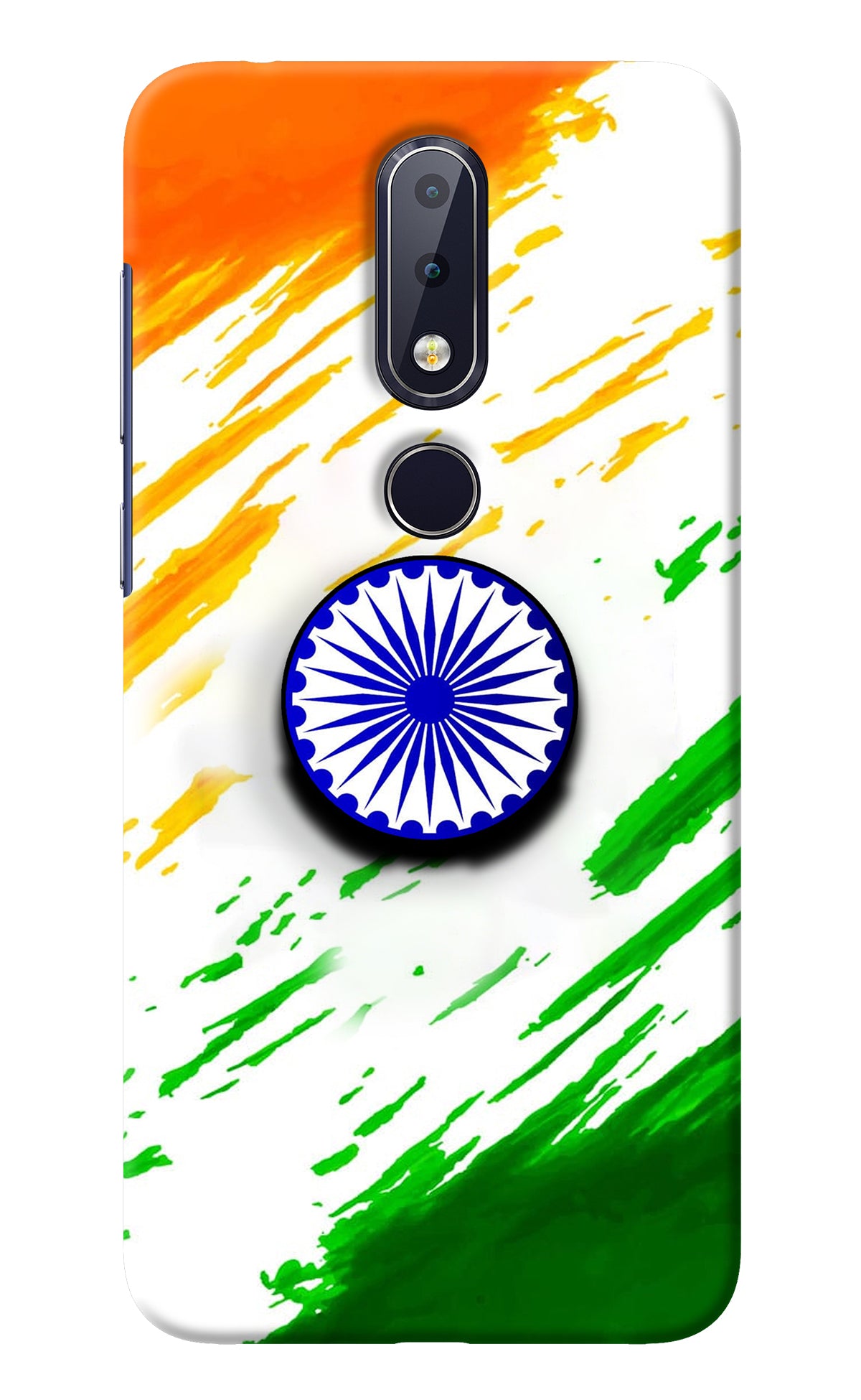 Indian Flag Ashoka Chakra Nokia 6.1 plus Pop Case