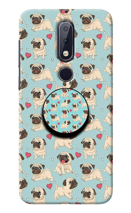 Pug Dog Nokia 6.1 plus Pop Case