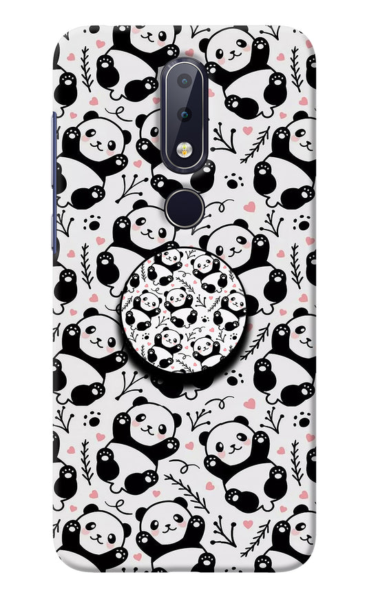 Cute Panda Nokia 6.1 plus Pop Case