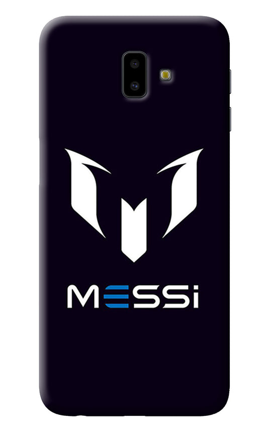 Messi Logo Samsung J6 plus Back Cover