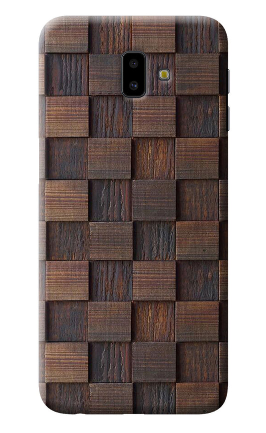 Wooden Cube Design Samsung J6 plus Back Cover