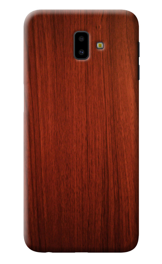 Wooden Plain Pattern Samsung J6 plus Back Cover