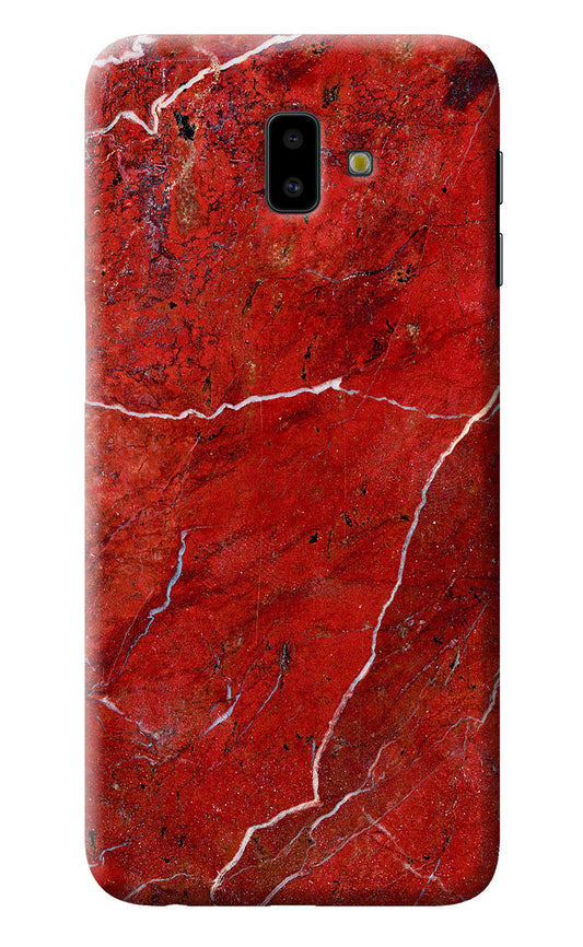 Red Marble Design Samsung J6 plus Back Cover