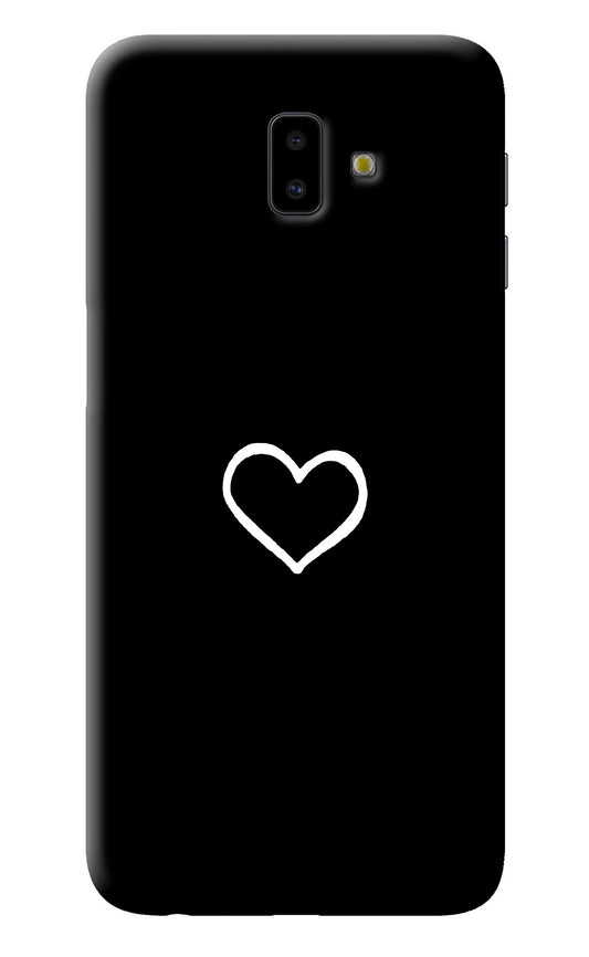 Heart Samsung J6 plus Back Cover