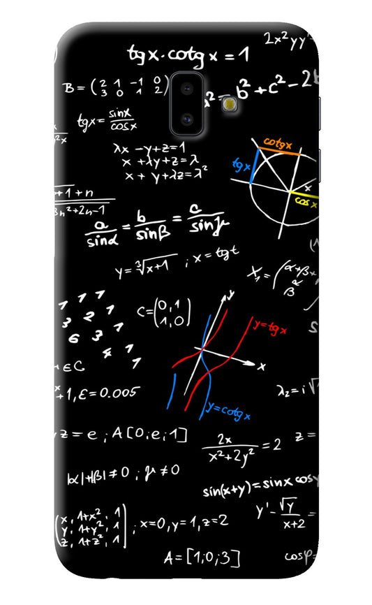 Mathematics Formula Samsung J6 plus Back Cover