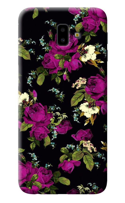 Flowers Samsung J6 plus Back Cover