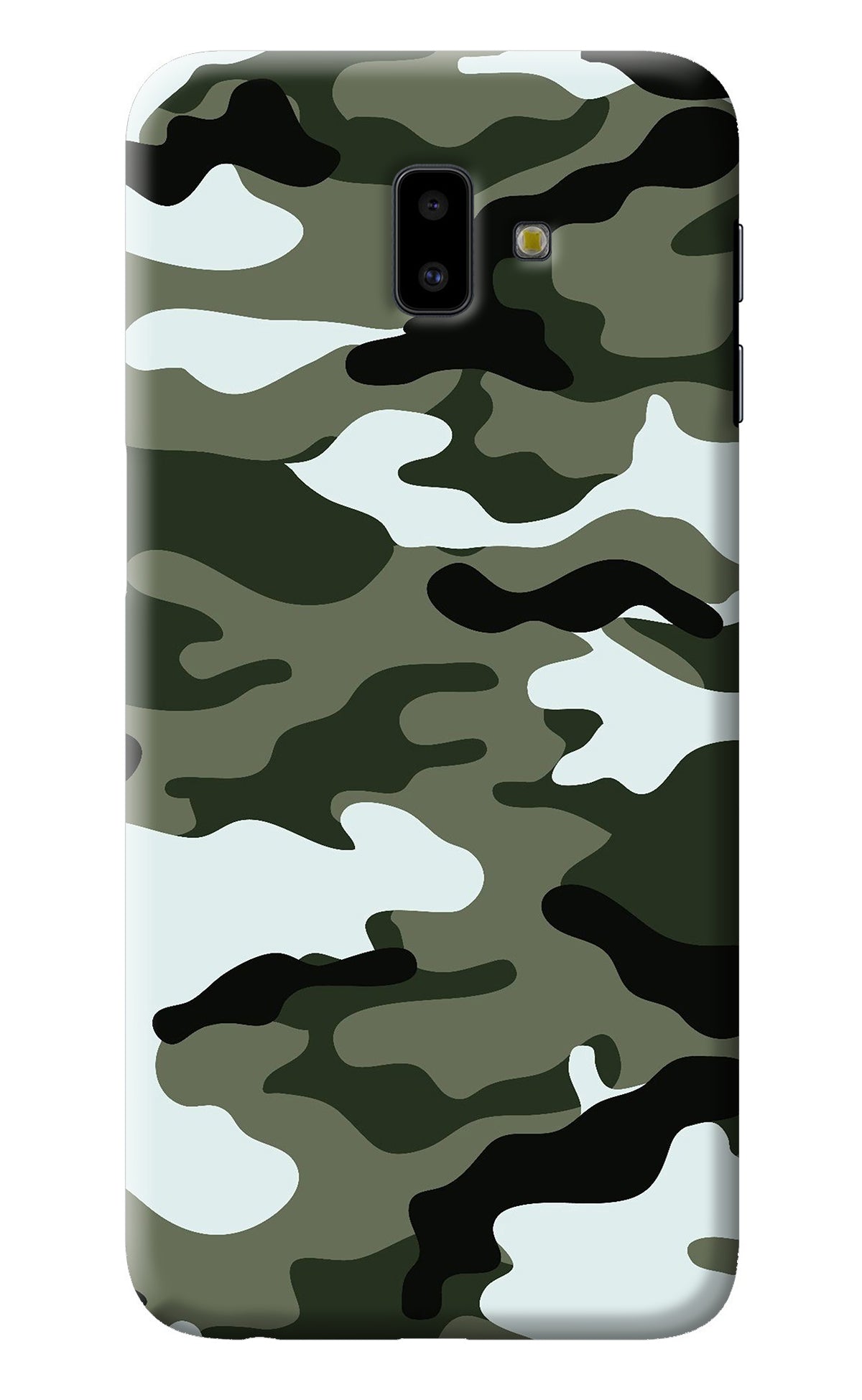 Camouflage Samsung J6 plus Back Cover