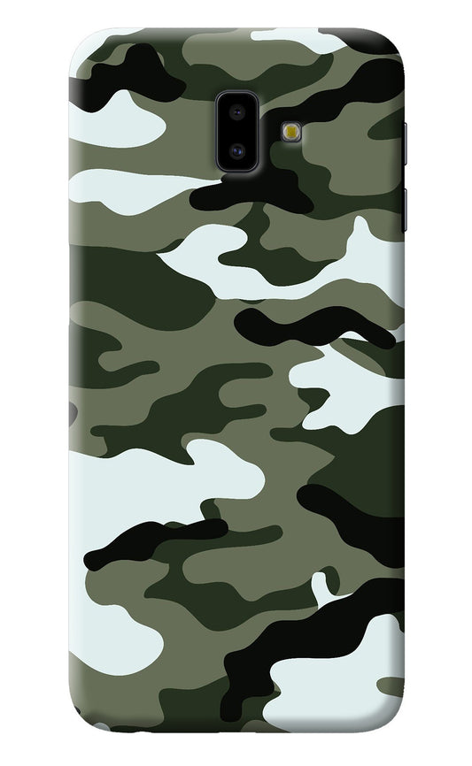Camouflage Samsung J6 plus Back Cover